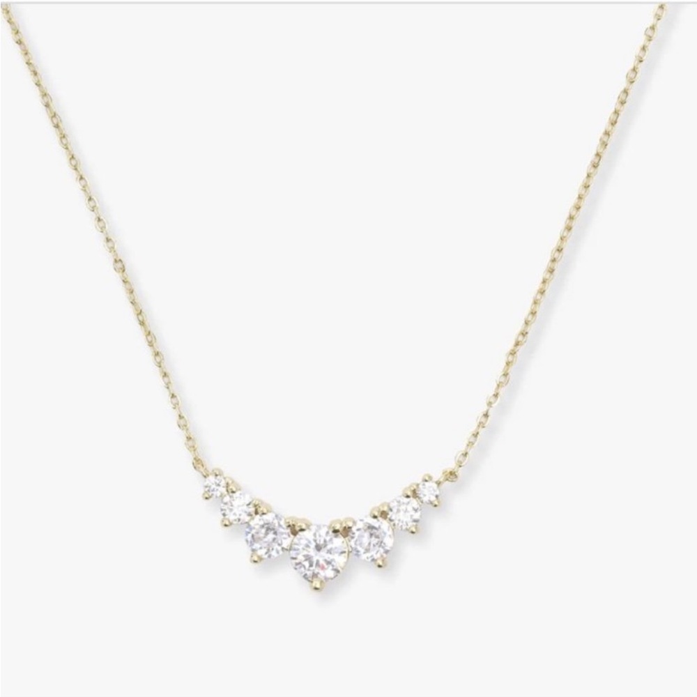 Melinda Maria Not your Basic Multistone pendant Necklace - Picture 3 of 3